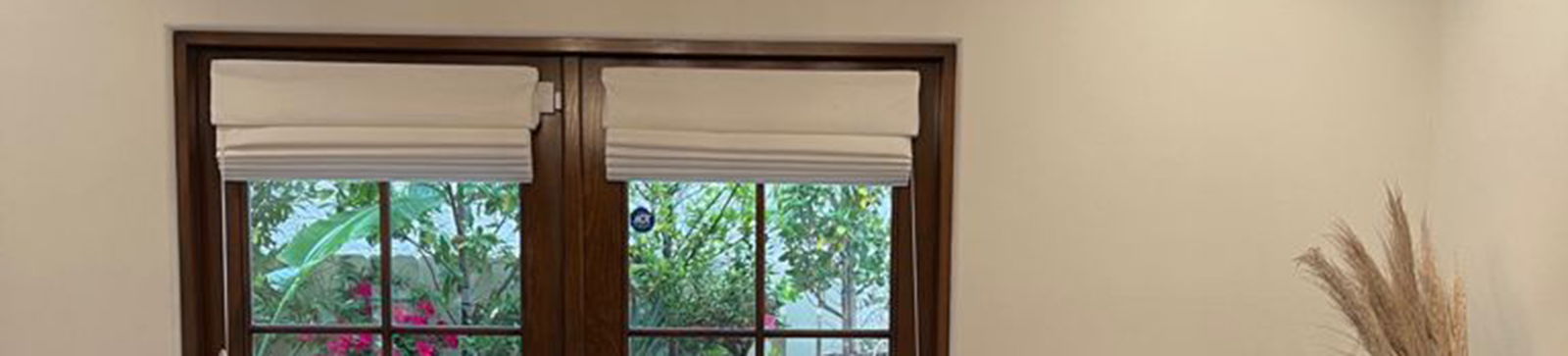 Roman Shades For South Pasadena Home